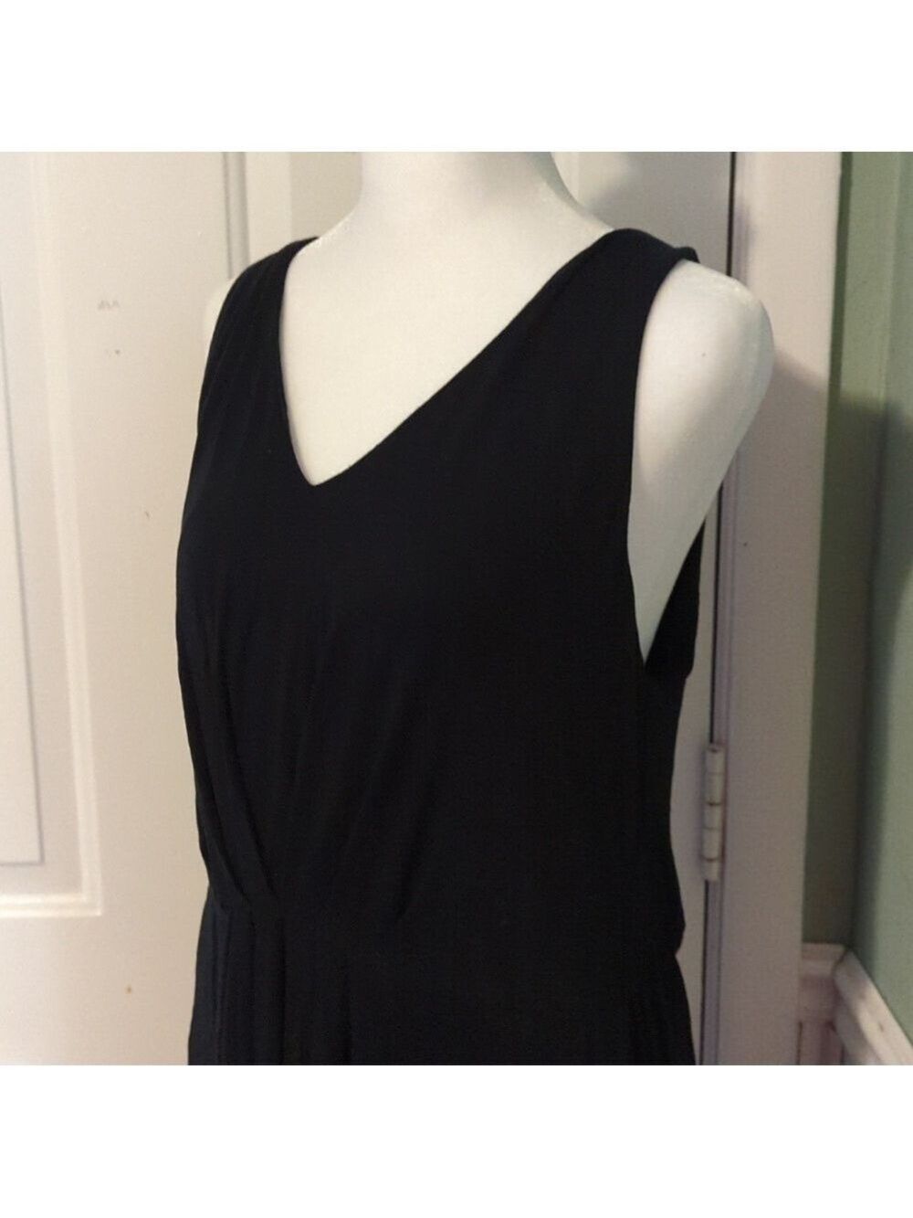 Mercer & Madison Black Sleeveless Maxi Dress Large - Picture 2 of 12